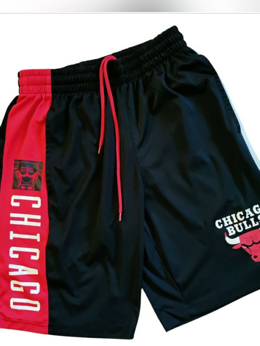 NBA Chicago Bulls Dazzle mesh Logo Basketball Shorts